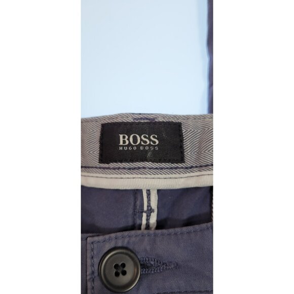 Hugo Boss Men's Chino Pants Blue Size 34 Casual Slim Fit Cotton Straight Leg - Picture 5 of 16